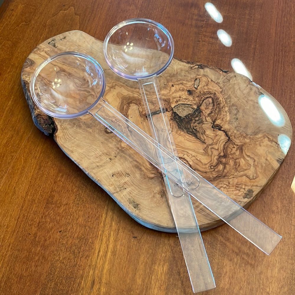 Dansk Acrylic Salad Server Set